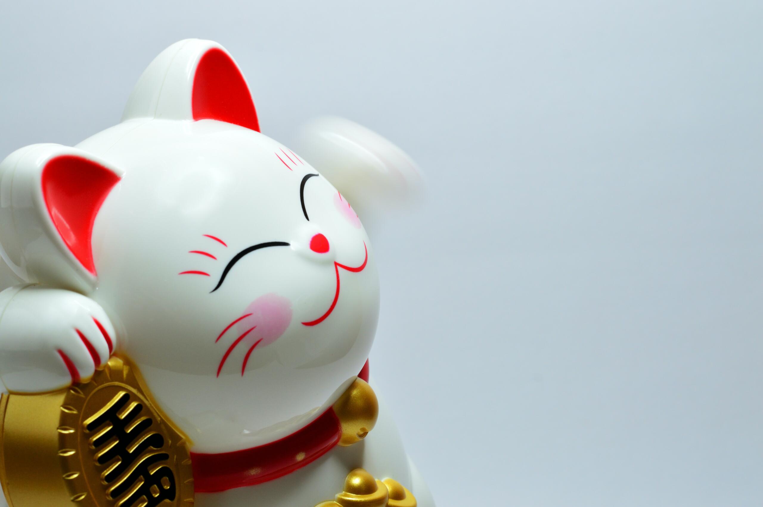 SEO is a digital lucky cat bringing success and profit to business